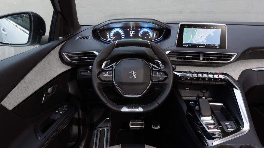 El Peugeot i-Cockpit del nuevo 3008 incorpora un cuadro de mandos digital de 12,3” totalmente configurable.