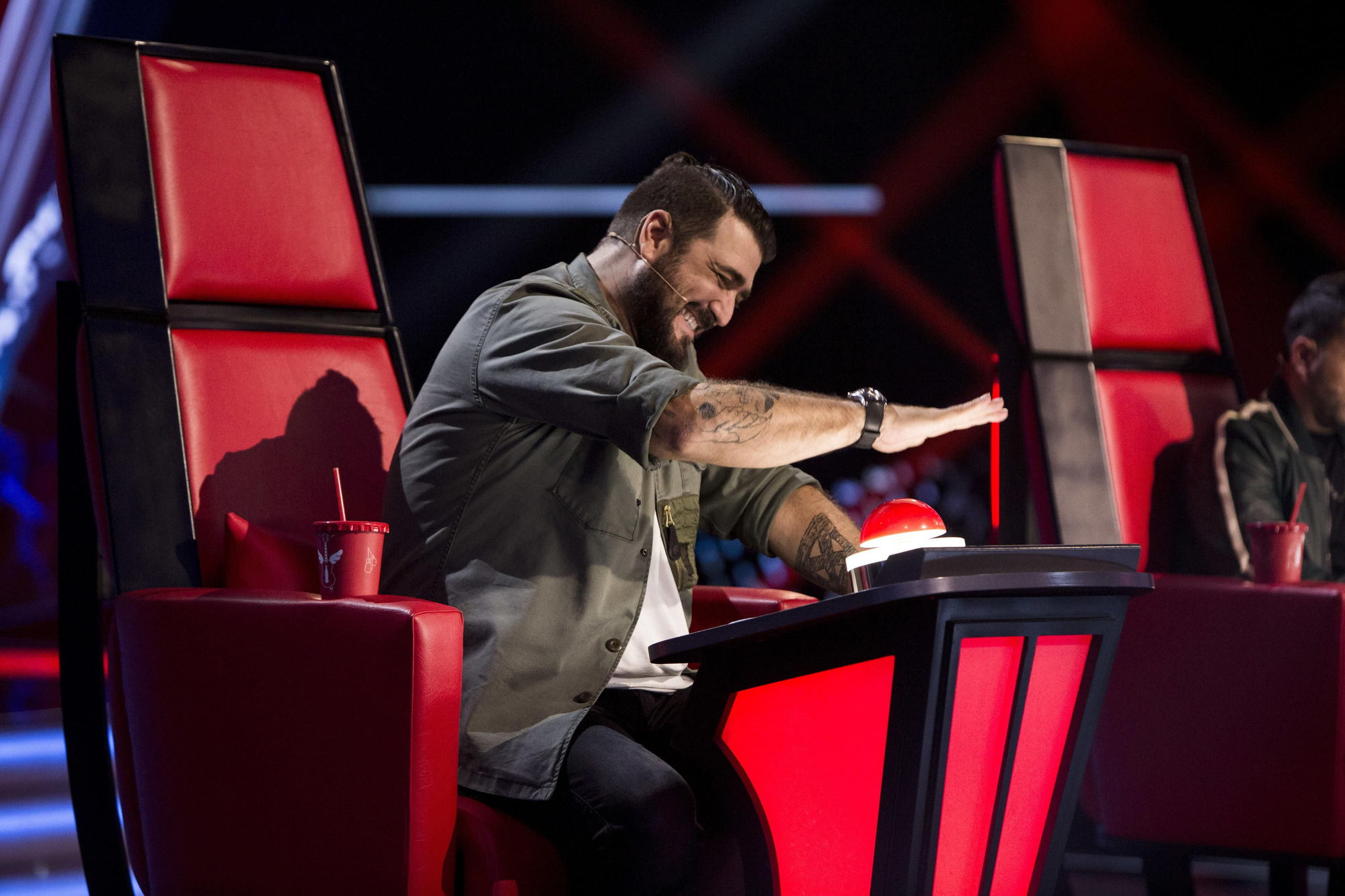 Fotogalería: los coaches de La Voz de Antena 3, en acción en plató