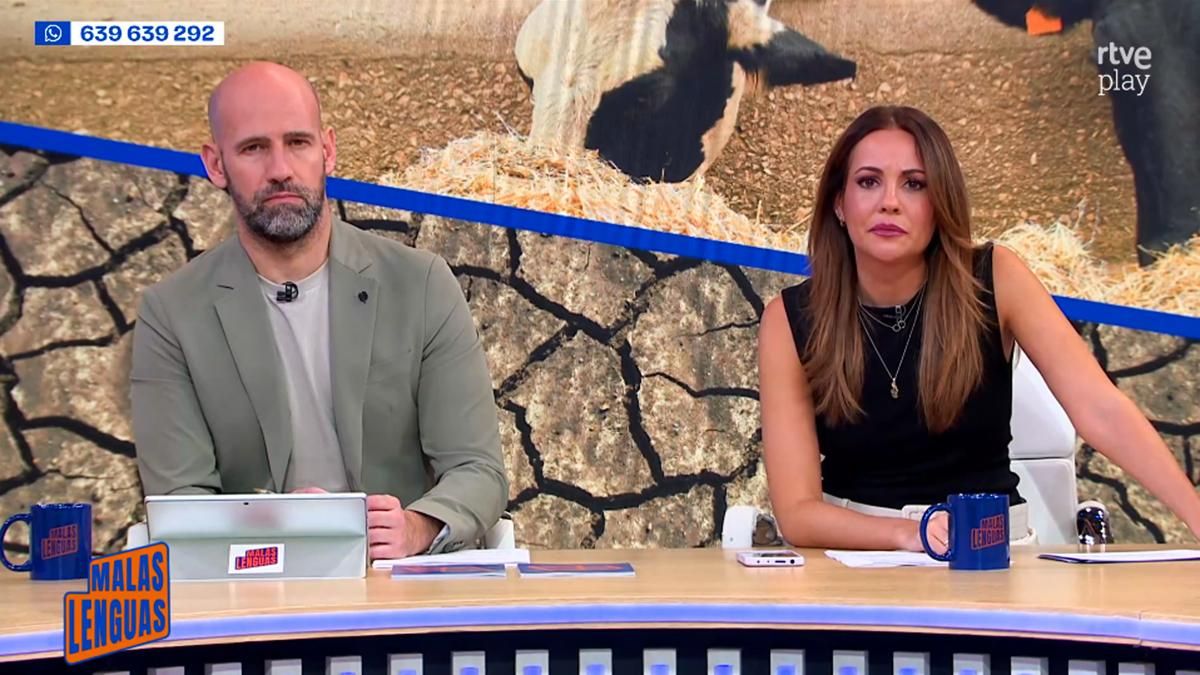 Gonzalo Miró y Ana Hinestrosa, en una entrega de 'Malas lenguas'