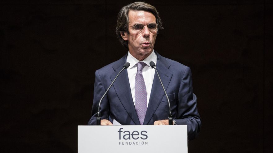 Aznar mete a Venezuela en el nuevo 'eje del mal' en un alegato a favor de la alianza de la UE con EEUU