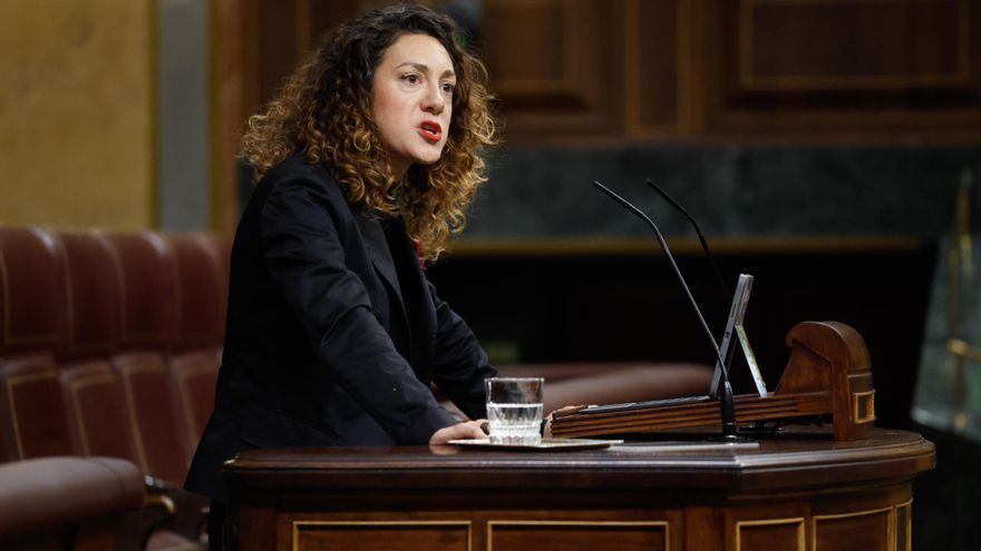 Aina Vidal en el Congreso el 28 de octubre de 2025