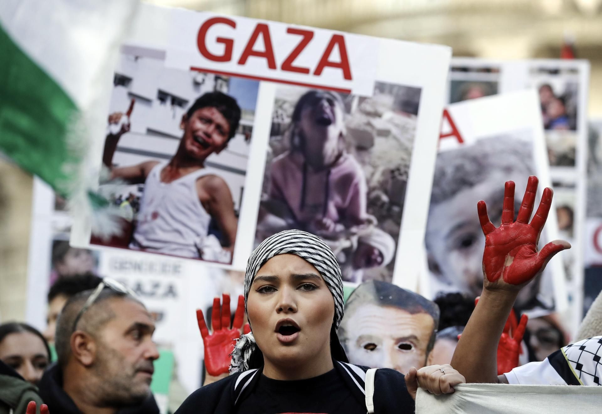 Manifestaciones en Montpellier
