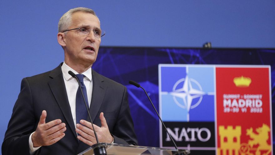 El secretario general de la OTAN, Jens Stoltenberg. EFE/EPA/OLIVIER HOSLET