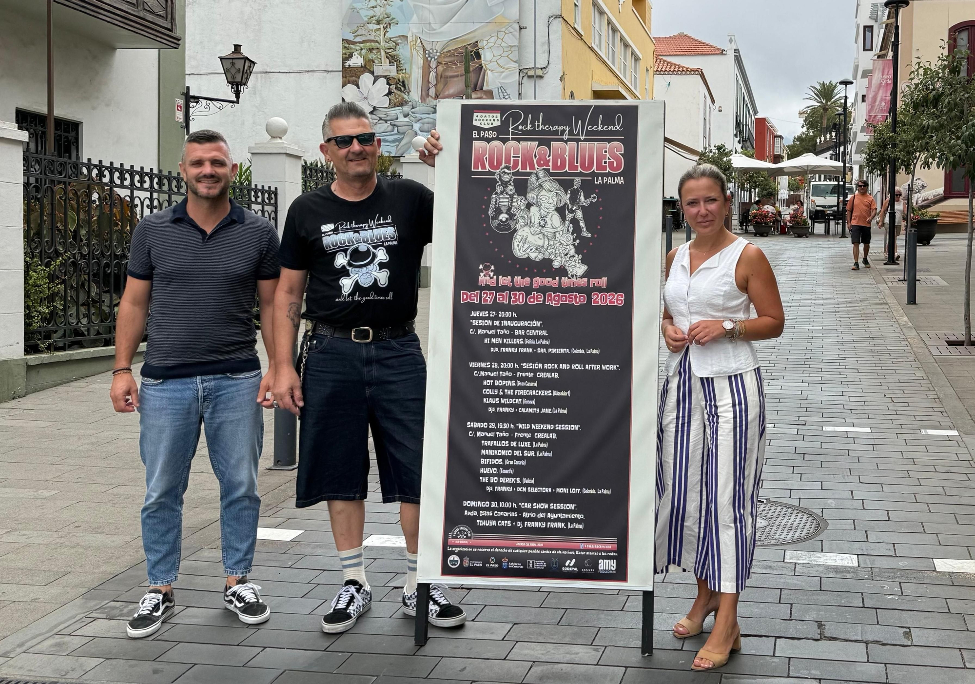 Presentación del IX Rock and Blues Festival.