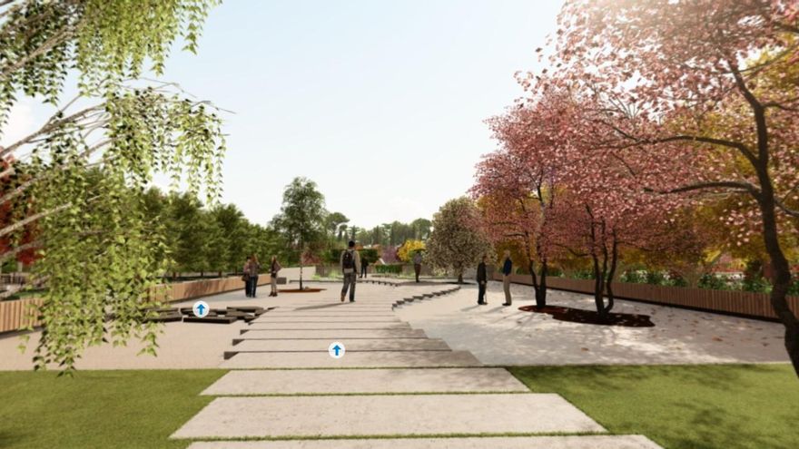 Tercer Depósito Canal - jardín japonés