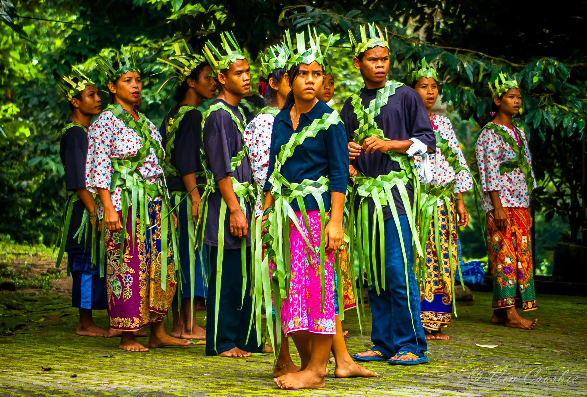 Habitantes de Orang Asli, en Malasia, en 2006.