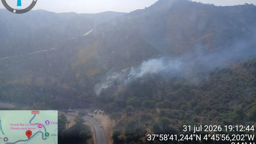 Declarado un nuevo incendio forestal en Cerro Muriano, ya controlado