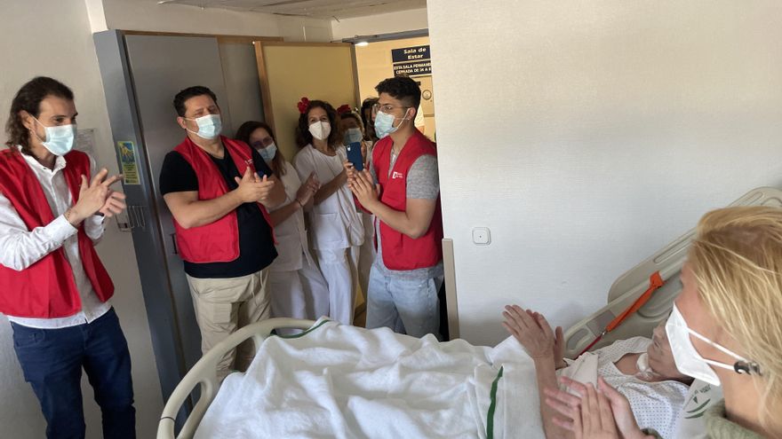 Pacientes del Hospital Reina Sofía disfrutan de un concierto flamenco de Música en vena.