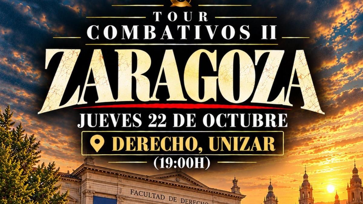 La Universidad de Zaragoza veta el acto de Vito Quiles en el campus y el agitador mantiene la convocatoria