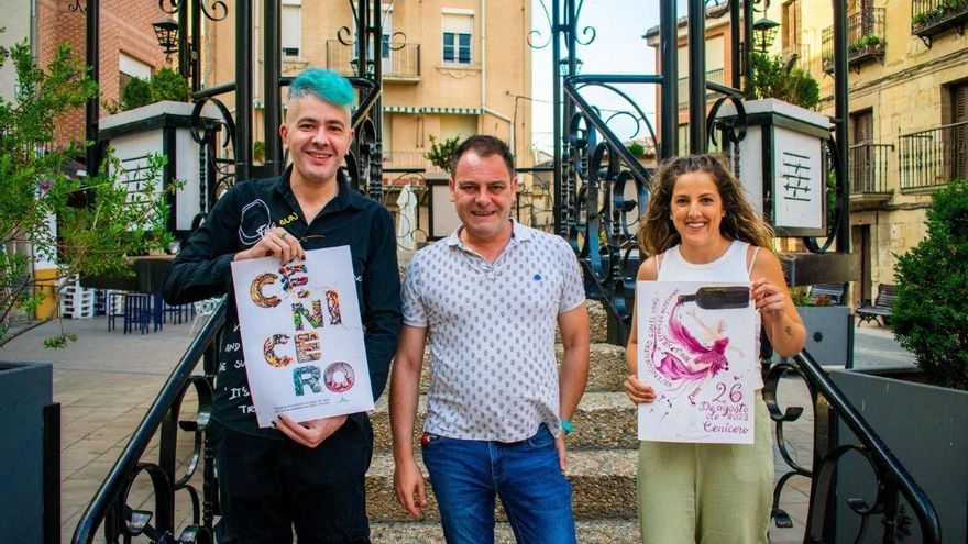 Estos son los carteles de las Fiestas Patronales y el Encuentro con el vino de Cenicero