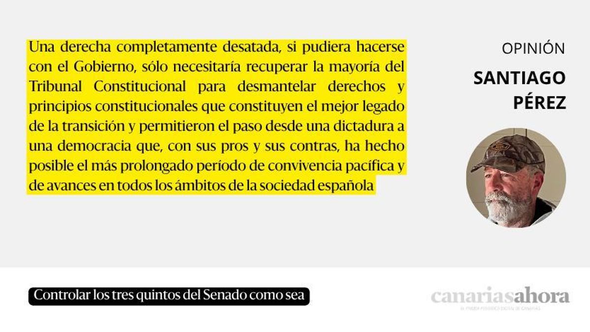Controlar los tres quintos del Senado como sea