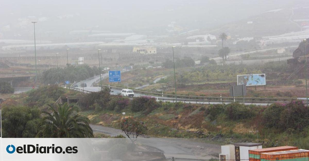 Emergencias declara la alerta por viento, lluvias e inundaciones en toda Canarias por la llegada de la borrasca Claudia