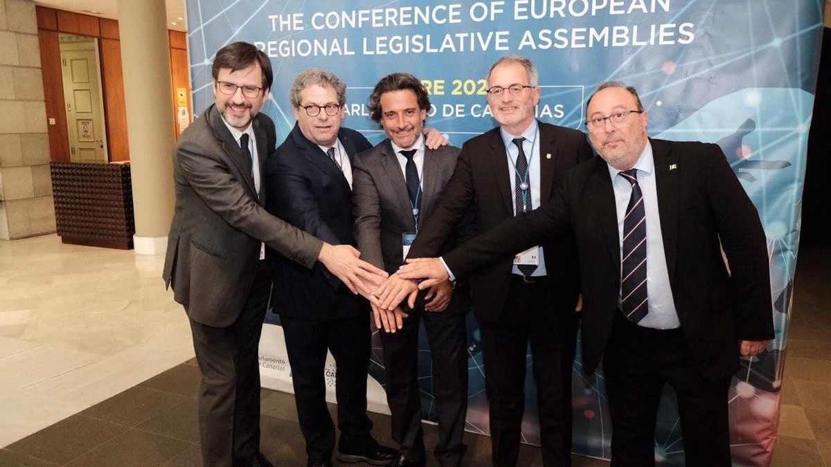 En la primera semana de octubre se cumple un año de la presidencia de Gustavo Matos de la Conferencia de Asambleas Legislativas Regionales de la UE.