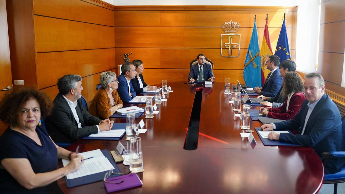 Reunión del Consejo de Gobierno del Principado de Asturias