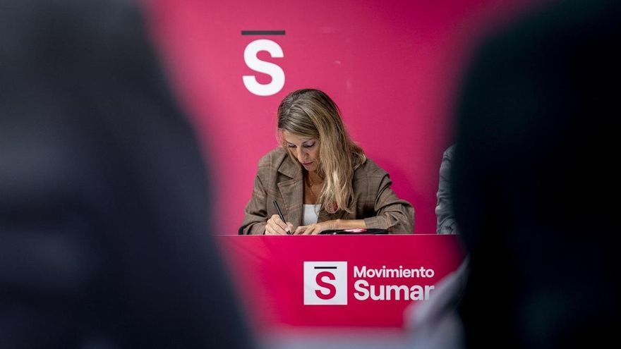 La vicepresidenta segunda y ministra de Trabajo y Economía Social, Yolanda Díaz, este lunes