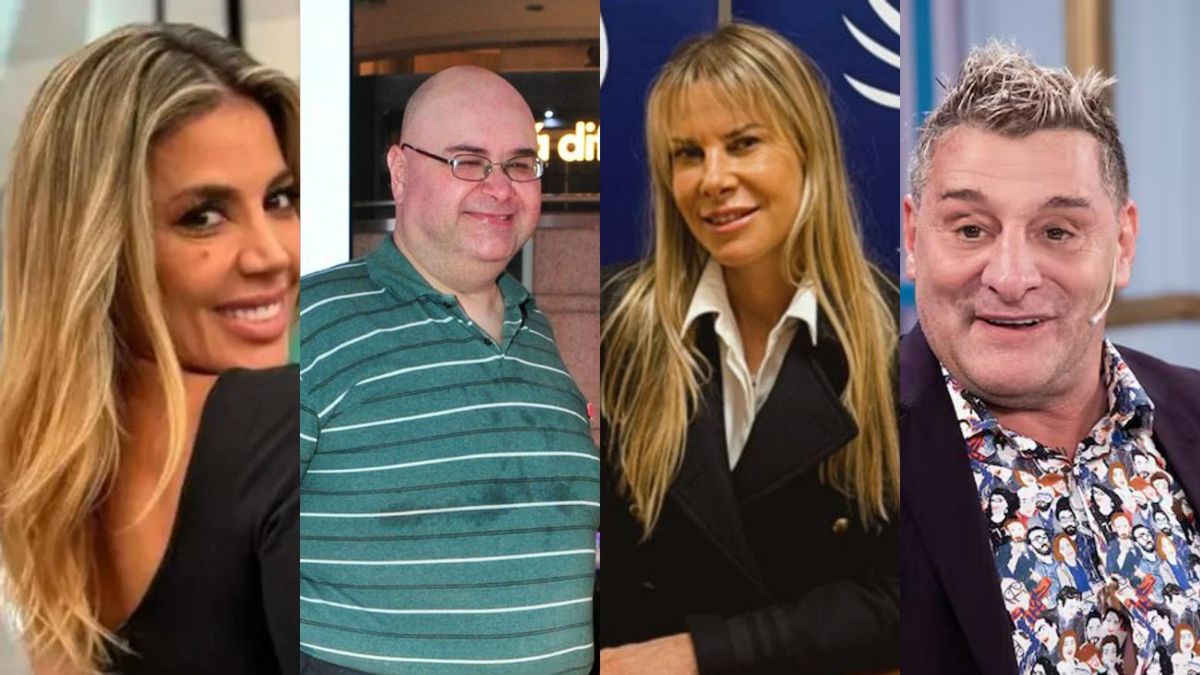 Virginia Gallardo, Jorge Porcel hijo, Karen Reichardt y Claudio García, candidatos.