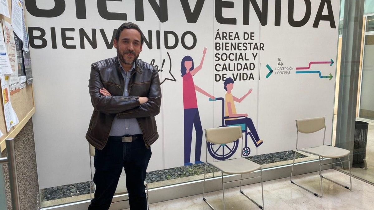 Rubens Ascanio, concejal de Bienestar Social en La Laguna