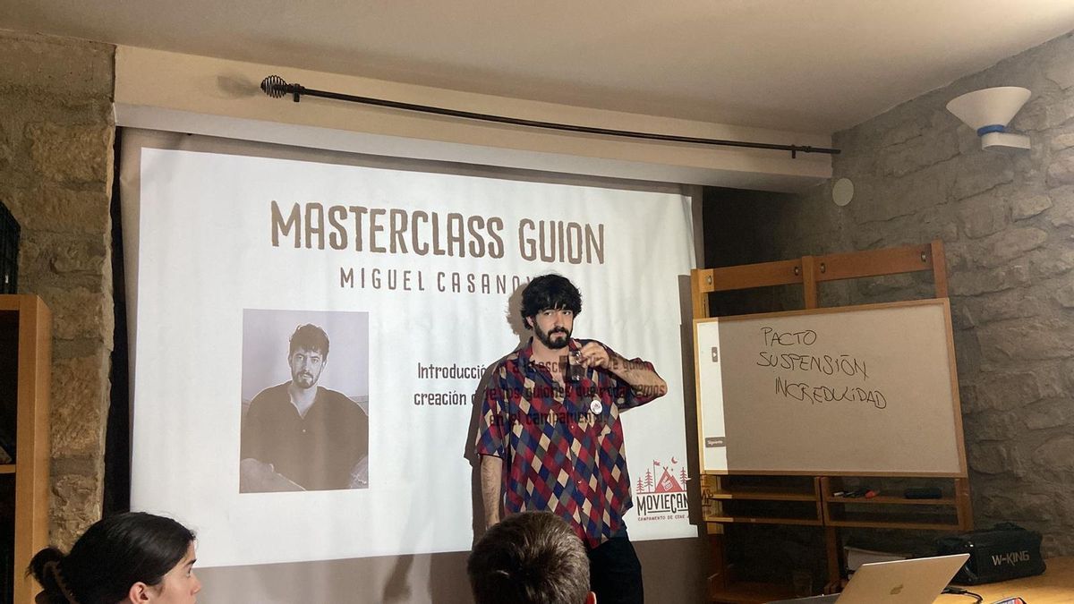 Masterclass en el Campamento  MOVIECAMP SOS