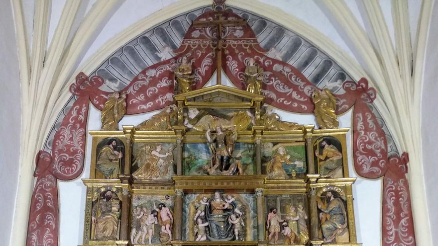 Retablo en Quintanilla del Riofresno.