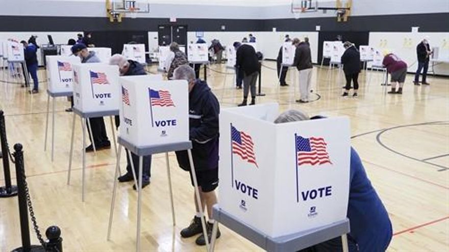 Colegio electoral en Iowa