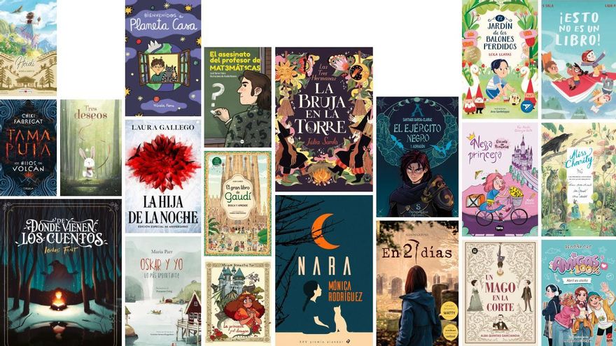 20 títulos de literatura infantil y juvenil para regalar el Día del Libro