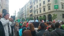 Trabajadores de hospitales Pascual durante sus movilizaciones