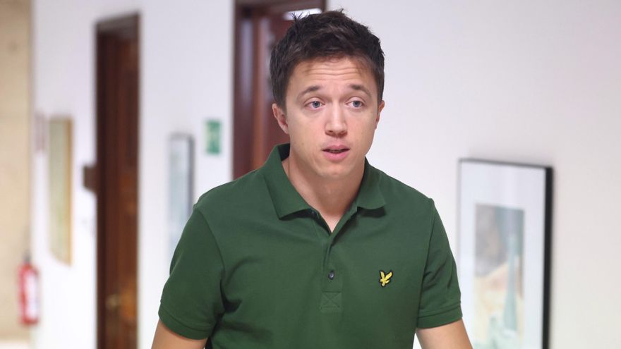 El portavoz de Más País, Íñigo Errejón.