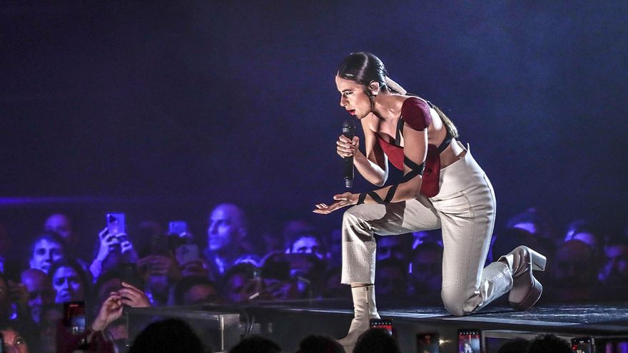 Blanca Paloma en la segunda semifinal del Benidorm Fest 2023