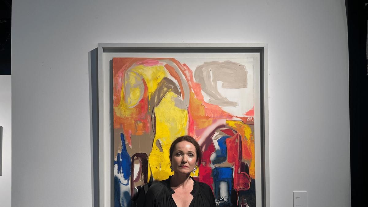 Verónica Bueno, artista: "Cuando me enfrento al lienzo en blanco, siempre voy buscando un poema"