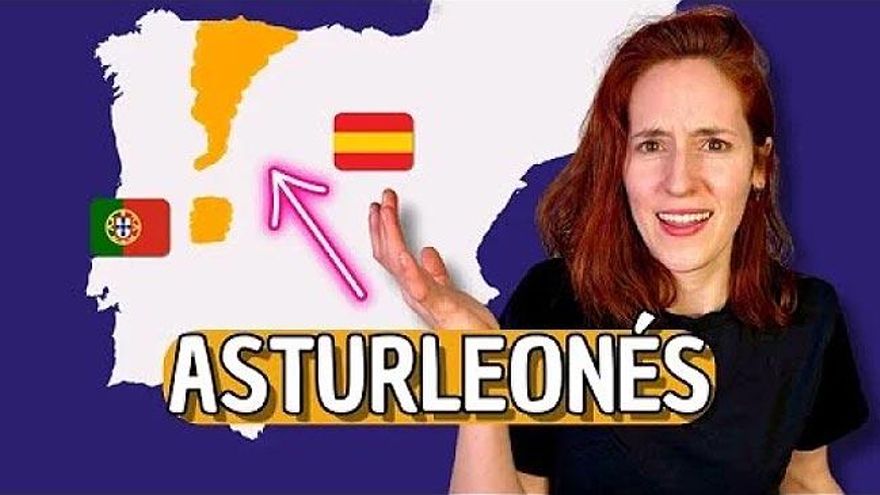 La youtuber Linguriosa denuncia el abandono del asturleonés en Castilla y León mientras Portugal lo protege
