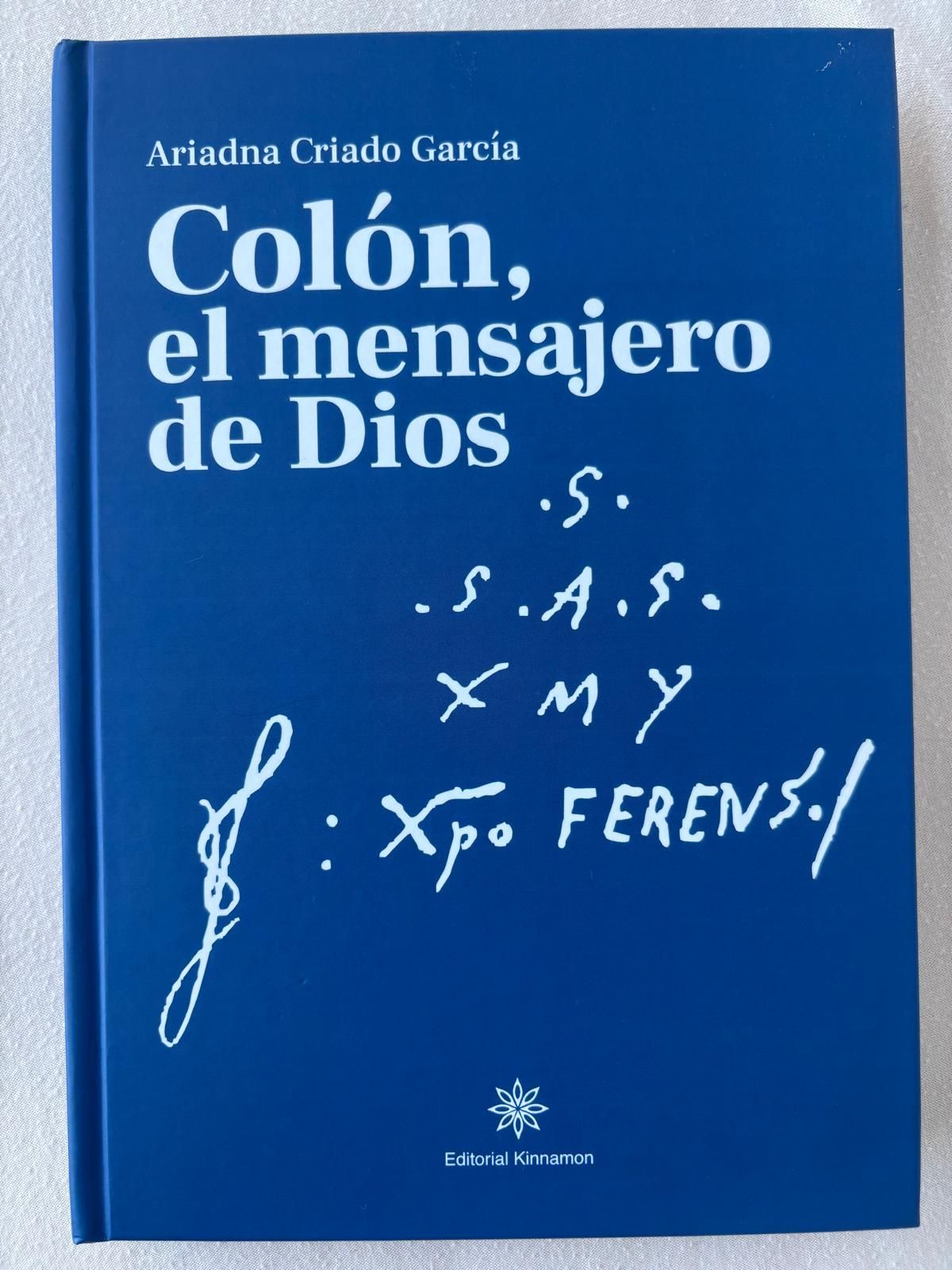 Portada del libro ‘Colón, el mensajero de Dios’.