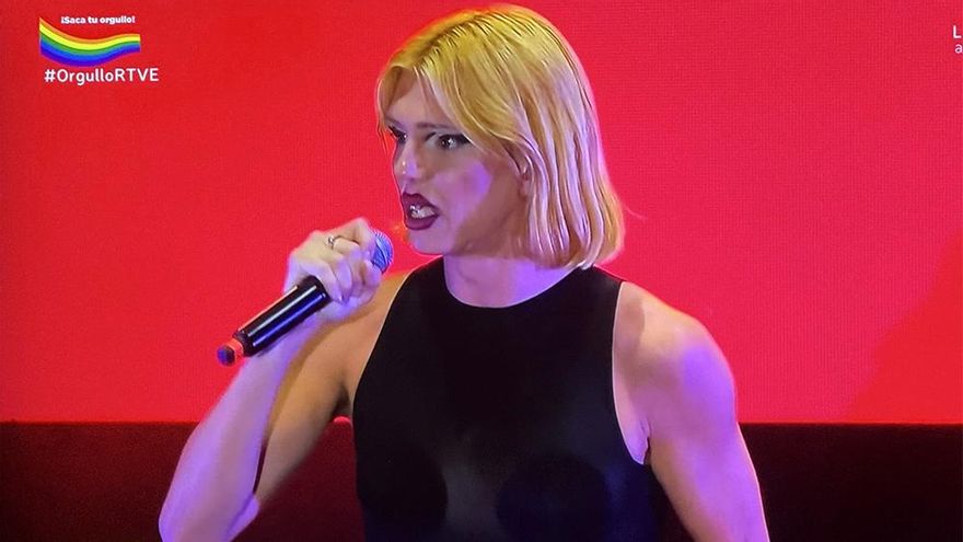 El discurso de Samantha Hudson por el Orgullo en RTVE: "El enemigo son todos los fascistas que esparcen su bazofia"