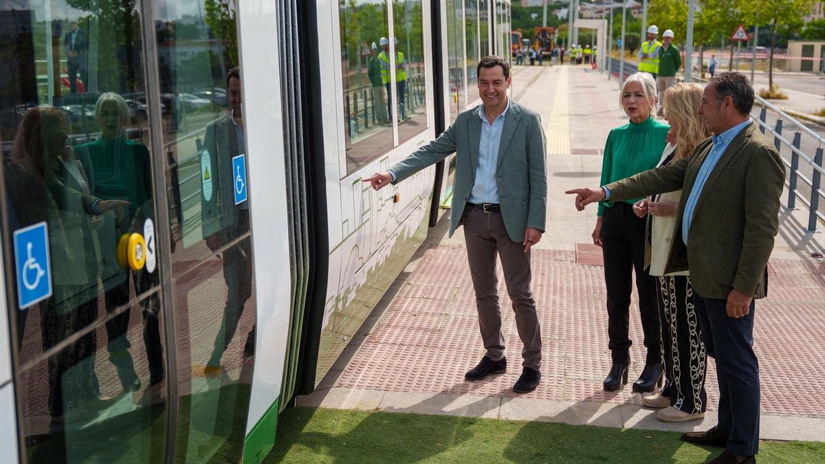 Tirón de orejas de la Junta Electoral a Moreno por el uso partidista del proyecto del tranvía de Alcalá de Guadaíra