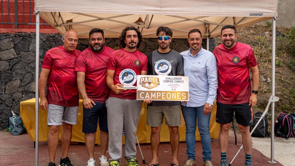 Villa de Mazo concluye el IV Challenger Corpus Christi de pádel con récord de participación