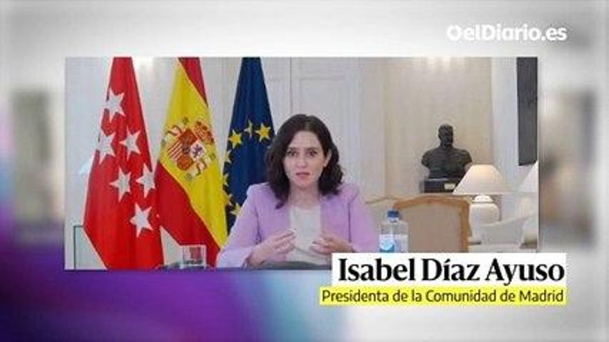 Ayuso dice que le "repugna" el "paternalismo" con el que se quiere cerrar las comunidades en Semana Santa