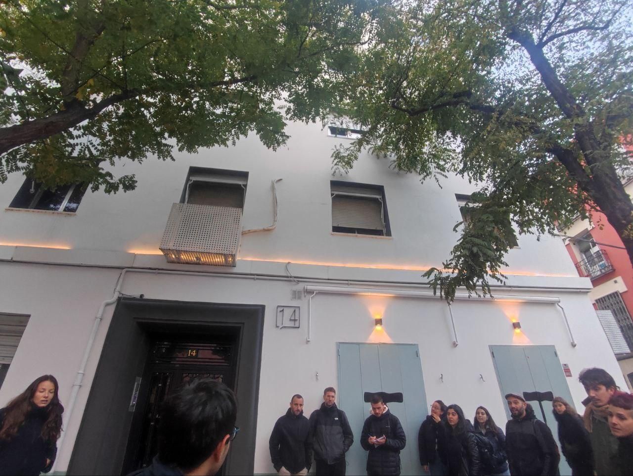 A closed wine cellar at 14 Karamuel during a visit last Thursday.
