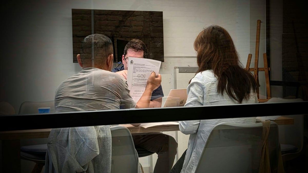 S. Y. y Z. W., durante una entrevista con elDiario.es.