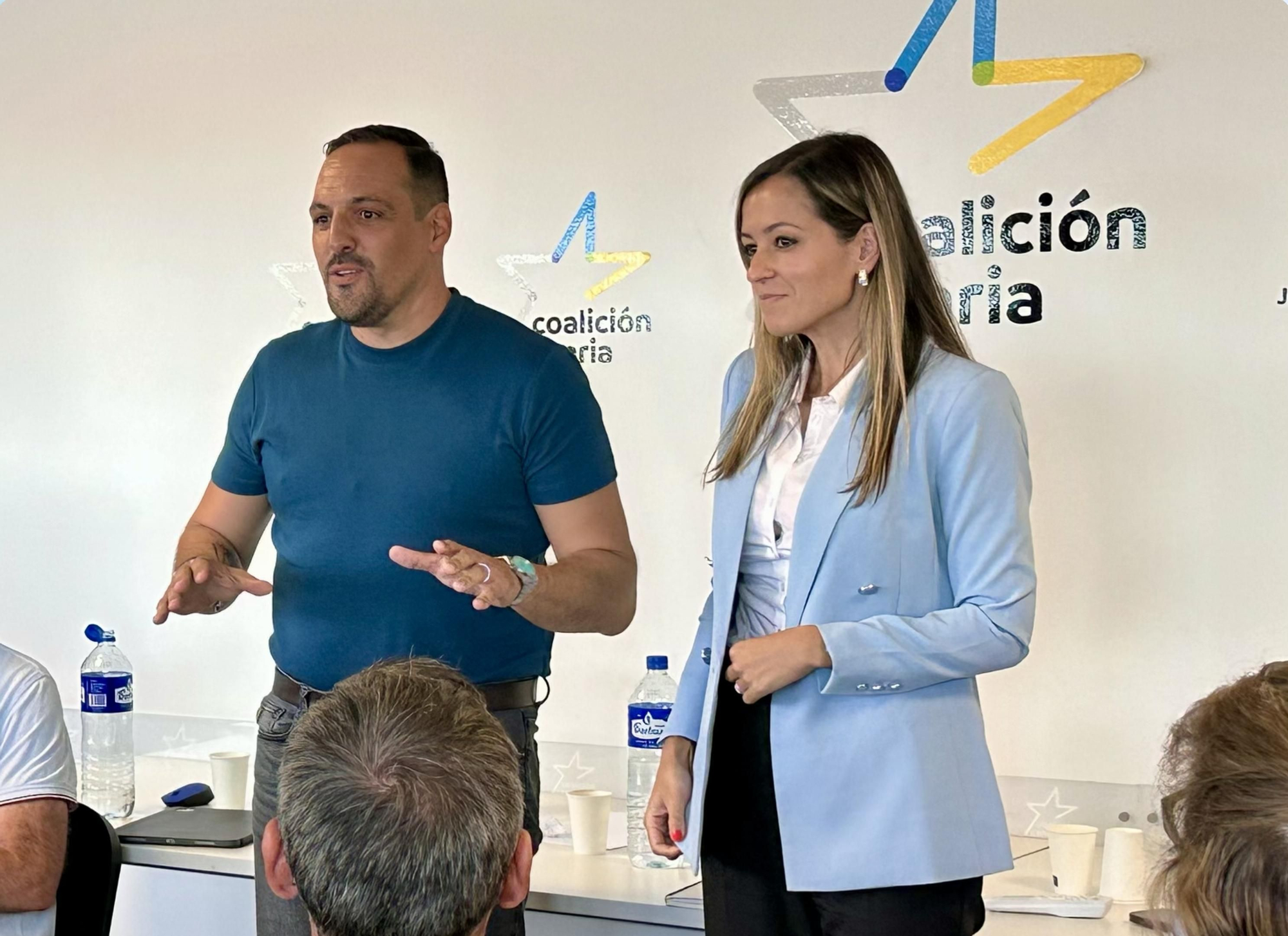 Jonathan Felipe y Miriam Perestelo, al Congreso y el Senado por CC La Palma.