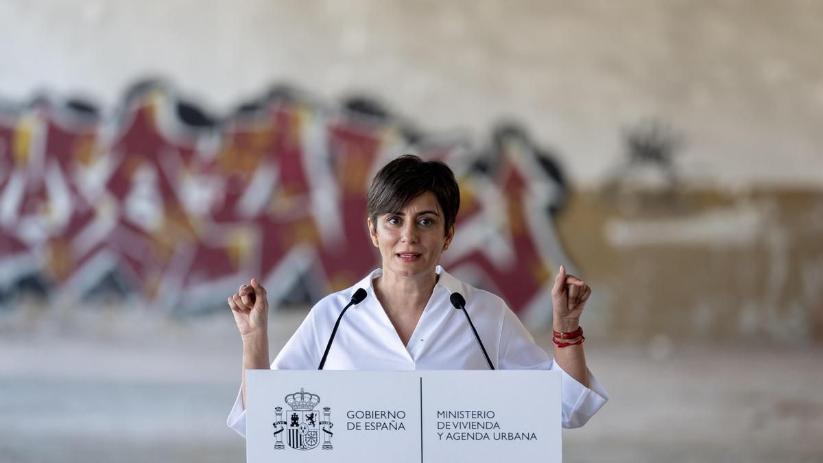 La ministra de Vivienda, Isabel Rodríguez.