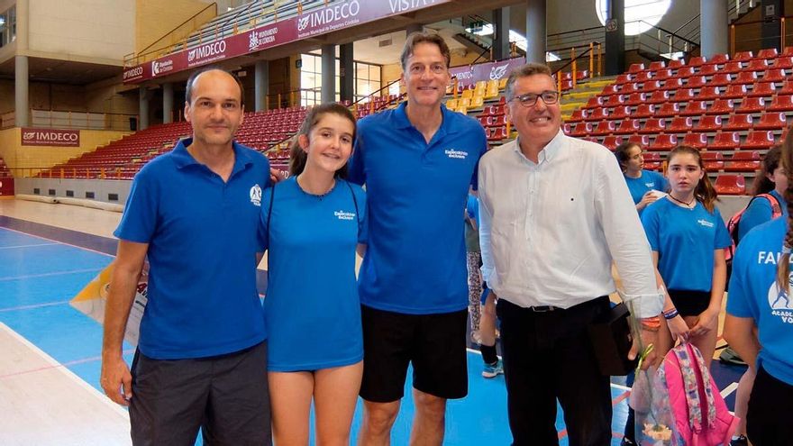 El voleibol, protagonista con el Academia Córdoba y Rafa Pascual