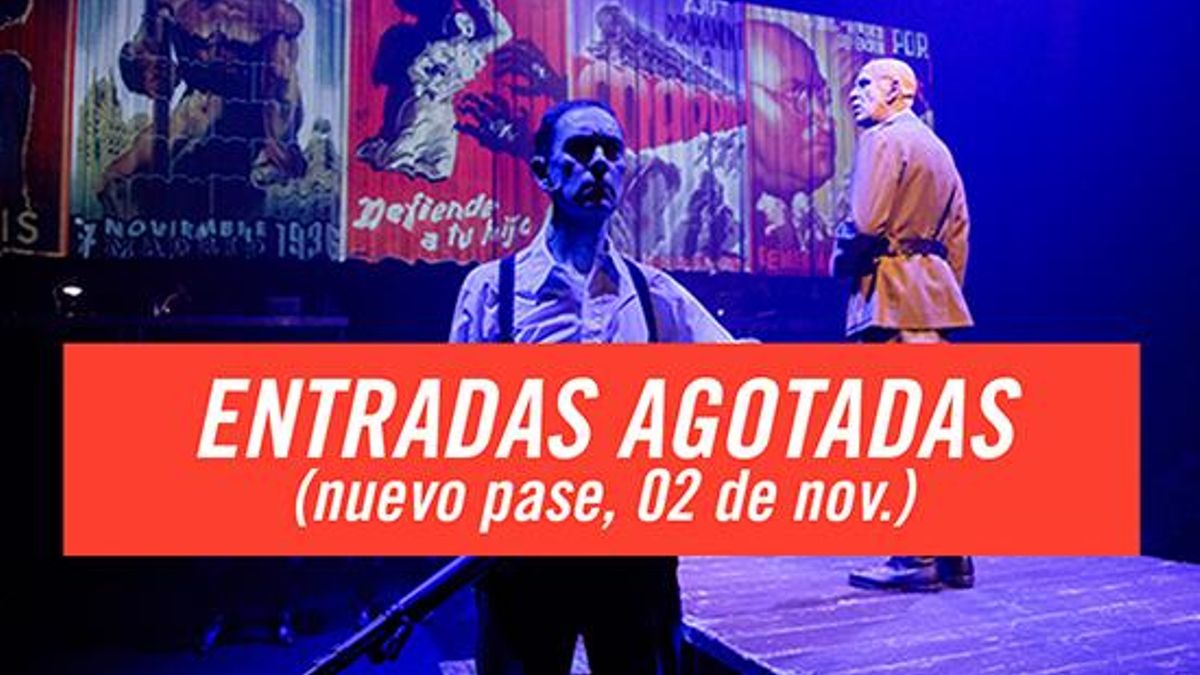 El Teatro Circo de Murcia, con las entradas agotadas de '1936' viernes, sábado y el nuevo pase del domingo