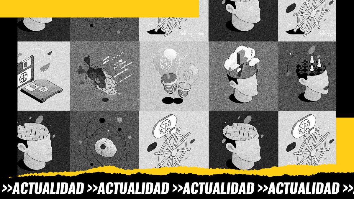 Ilustraciones de diferentes tipos de cerebro