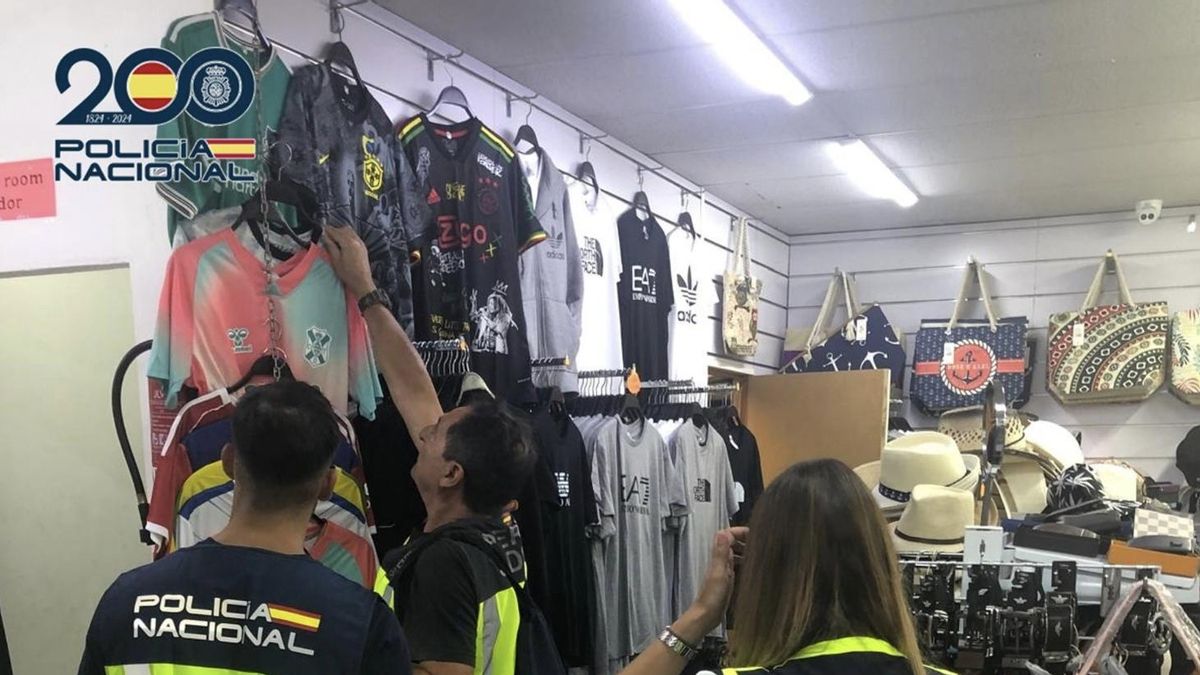 Cuatro detenidos por vender presuntamente falsificaciones por 210.000 euros
