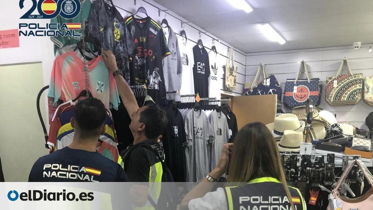 Cuatro detenidos por vender productos falsificados en el sur de Tenerife por valor de 210.000 euros
