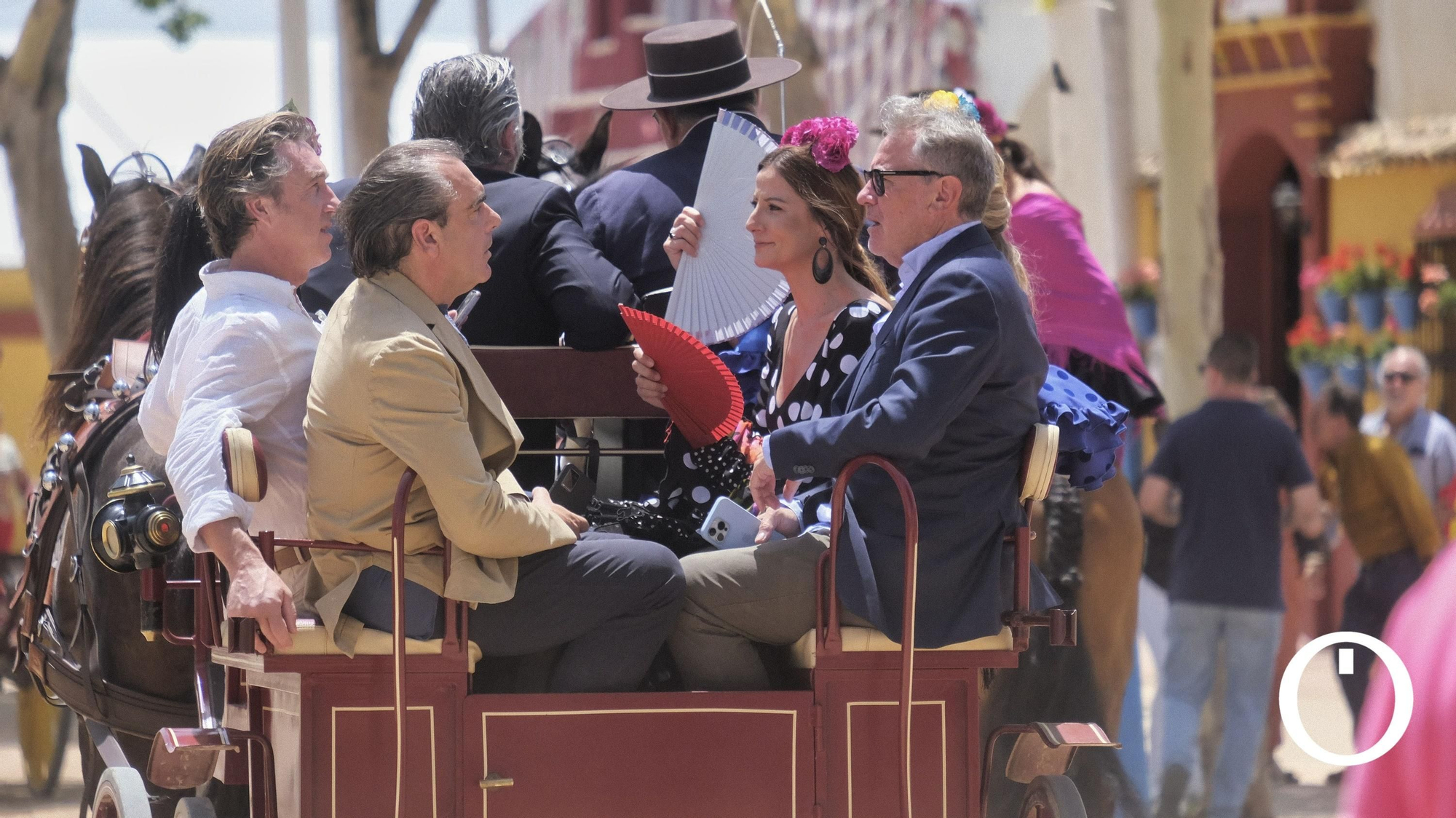 Ambiente de jueves en la feria de Córdoba.