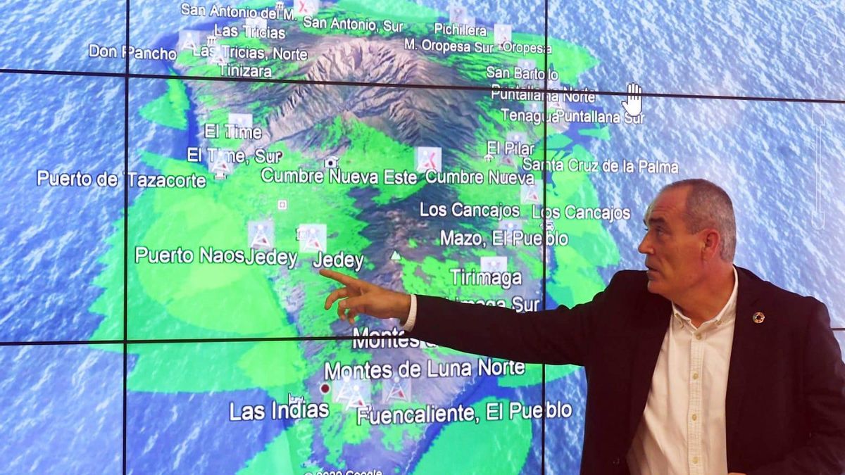 Gonzalo Pascual, consejero de Innovación y Nuevas Tecnologías y Ordenación del Territorio del Cabildo de La Palma.