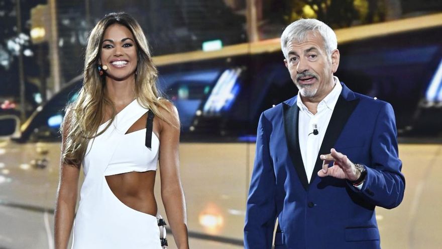 Lara Álvarez y Carlos Sobera