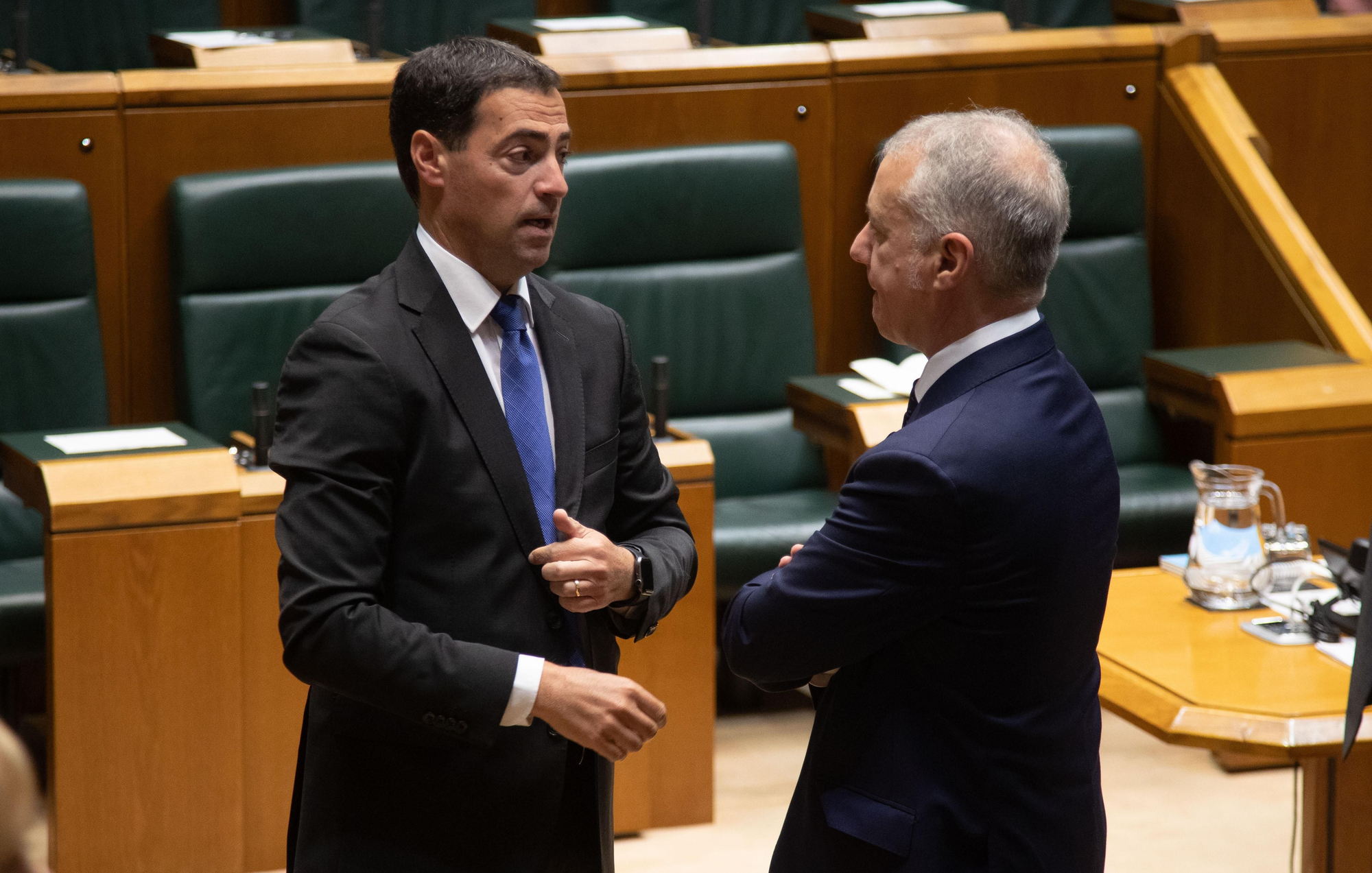 Imanol Pradales e Iñigo Urkullu