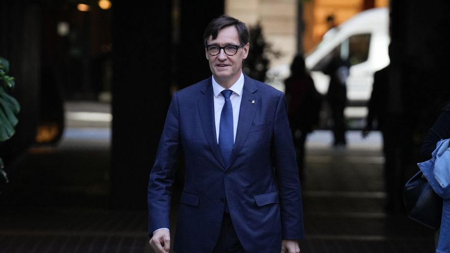 El presidente de la Generalitat de Catalunya, Salvador Illa