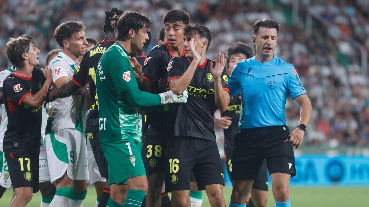 Las imágenes del Córdoba CF - Girona FC